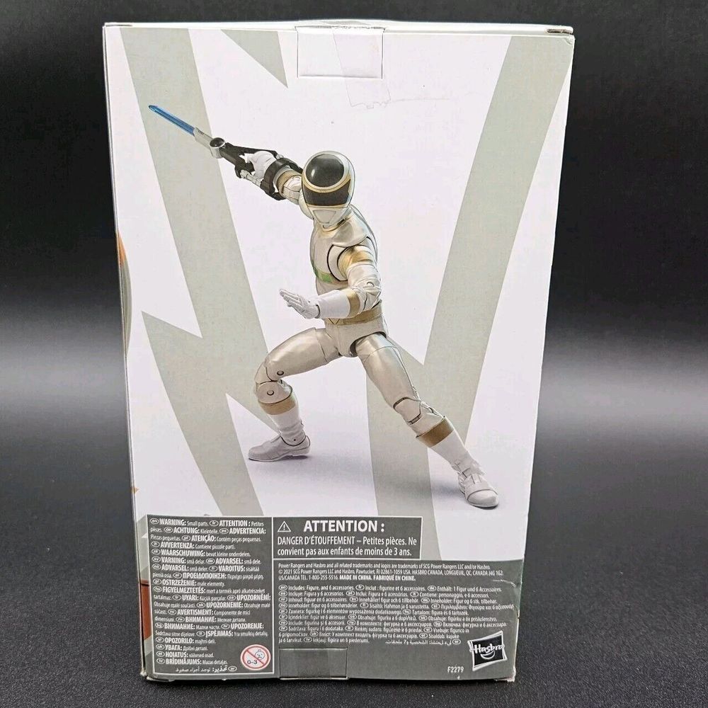 Power Rangers Silver Lightning Collection In Space Action Figure Walgreens Toy - Picture 2 of 5